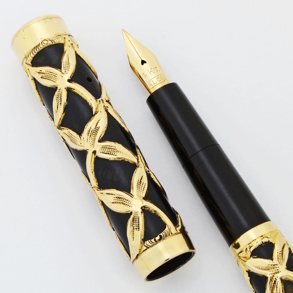 Aiken Lambert (ALCO) Eyedropper Fountain Pen - Gold Filled